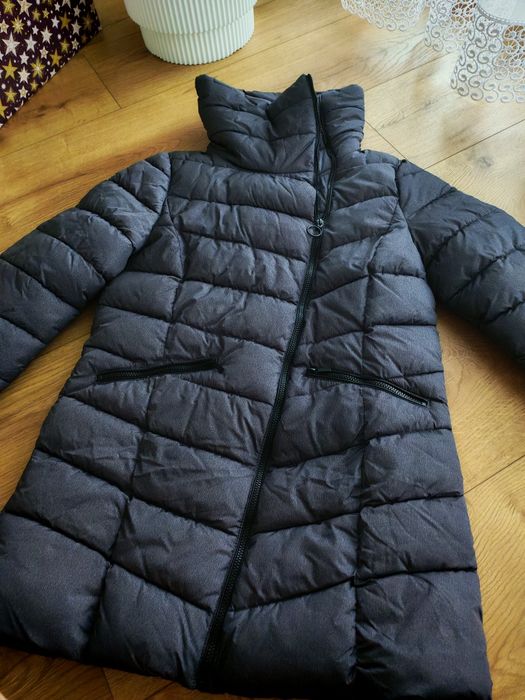 Kurtka zimowa z kołnierzem