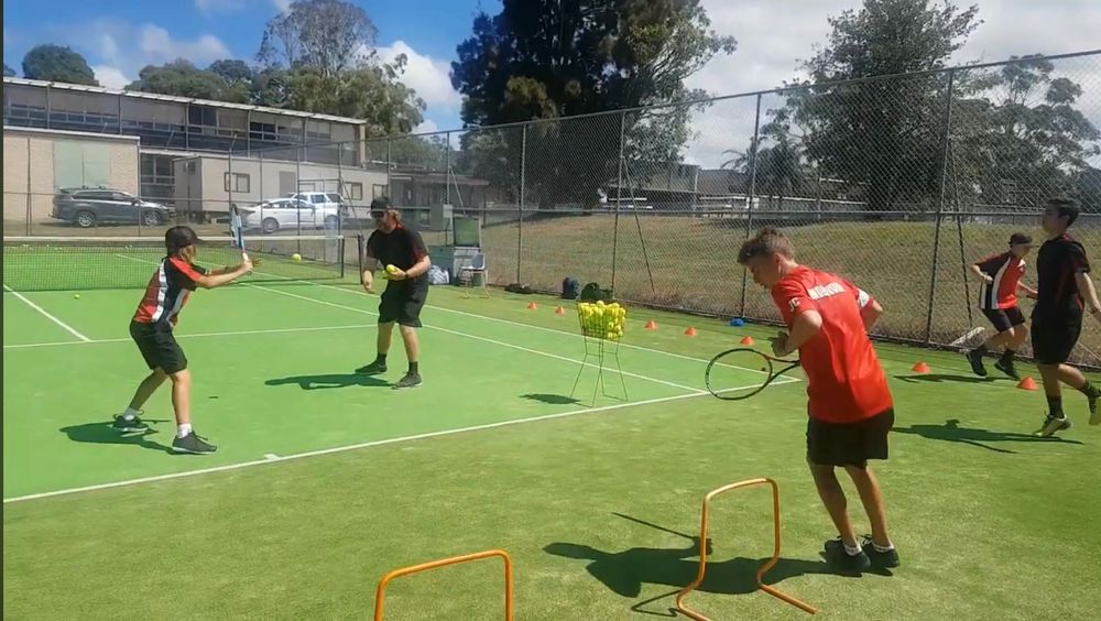 Nauka tenisa [Kraków]