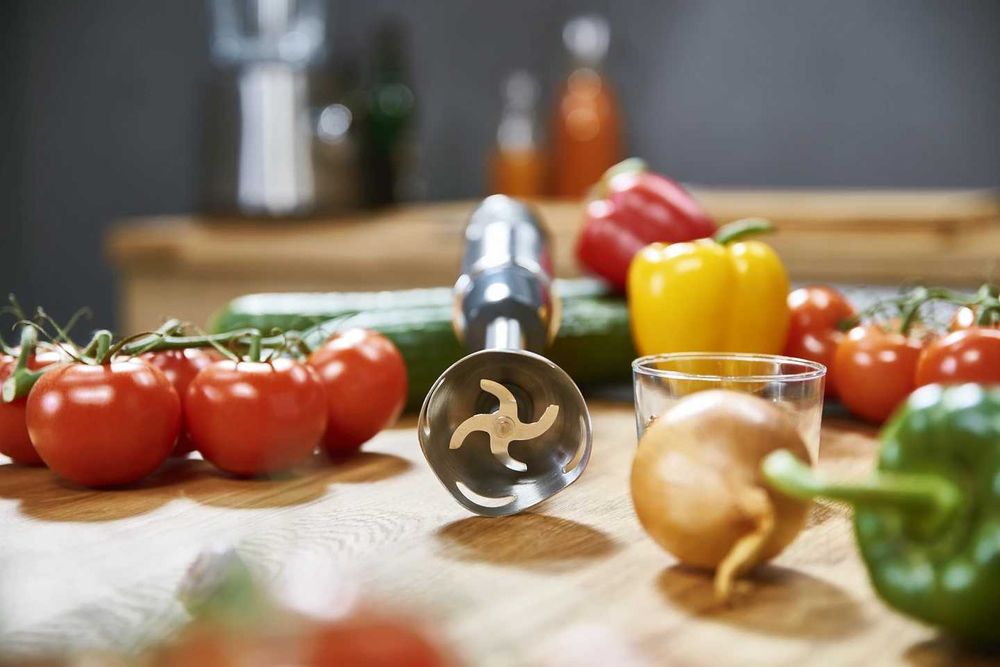 Blender ręczny Moulinex  1000 W srebrny/szary