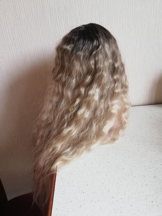 Peruka ombre blond