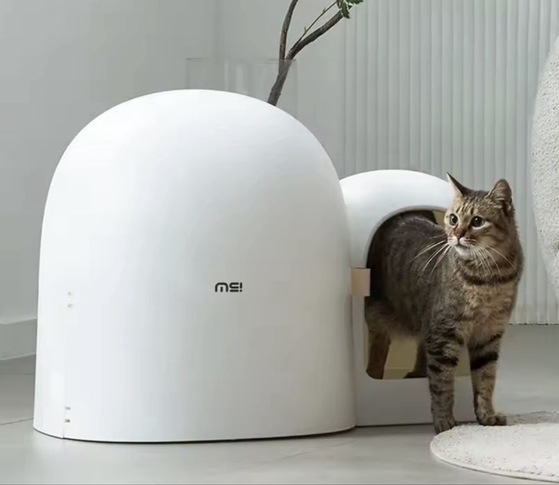 Туалт для кота, закритий