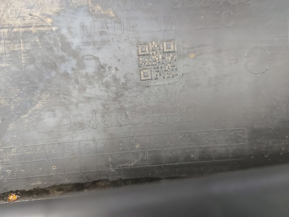 Opel grandland ii 2024 osłona chlapacz przód prawy 9848068880