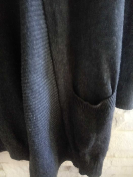 Sweter kardigan ciemny grafit M/L/40/42/44