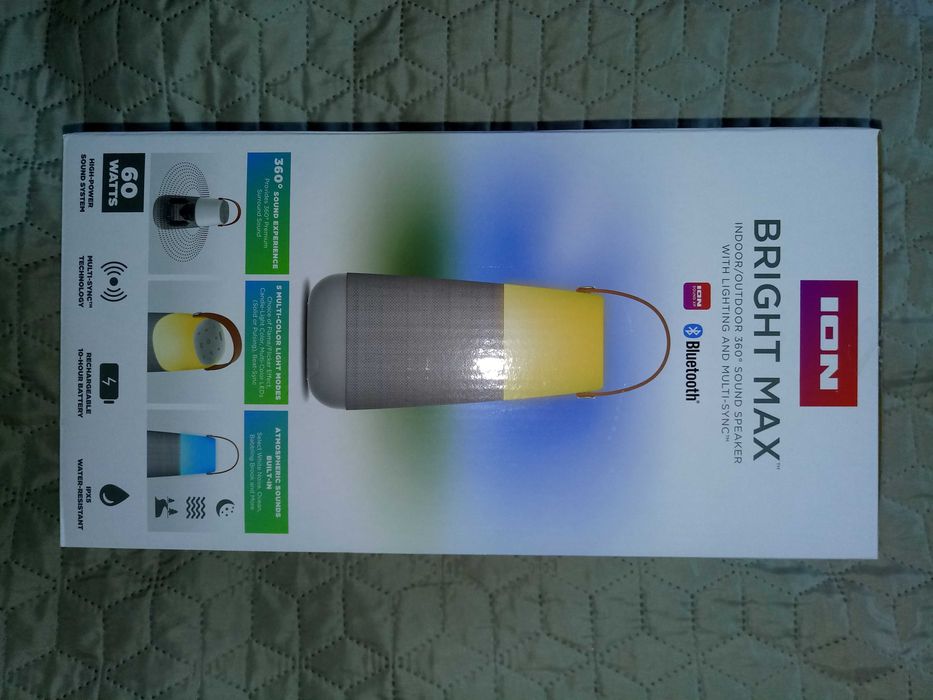 Nowy głośnik Ion bright max 60W