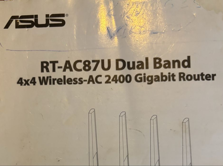 WiFi  роутер ASUS RT-AC87U Dual  Band