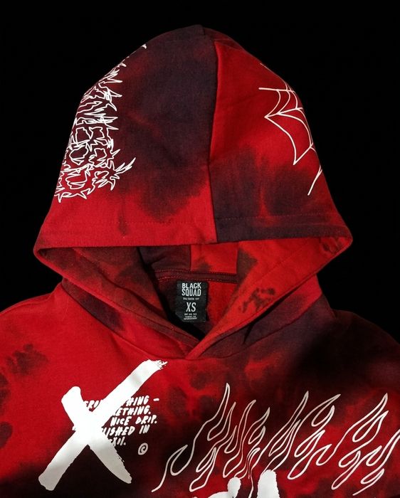 Худі Black Squad Savage Lae XS / Кофта з принтом Darkness / Стан нової