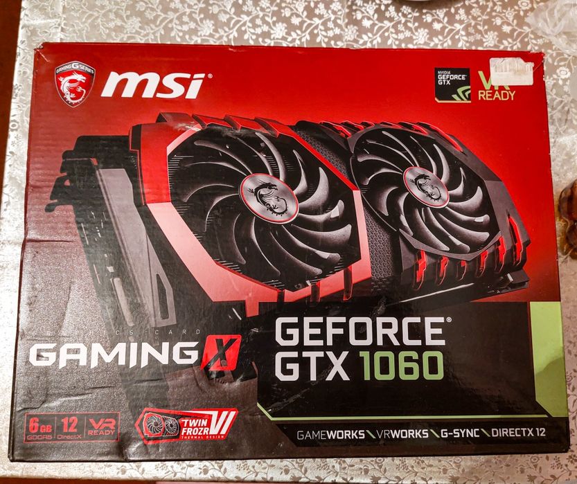 Відеокарта MSI GeForce GTX 1060