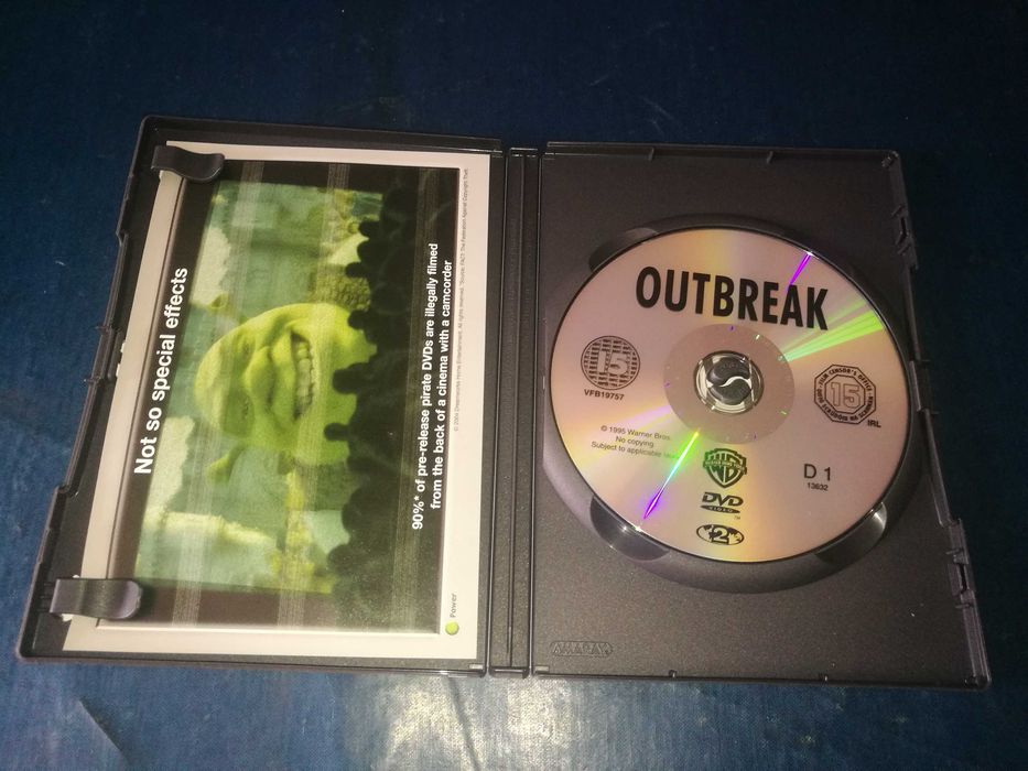 OUTBREAK DVD legendagem Inglês