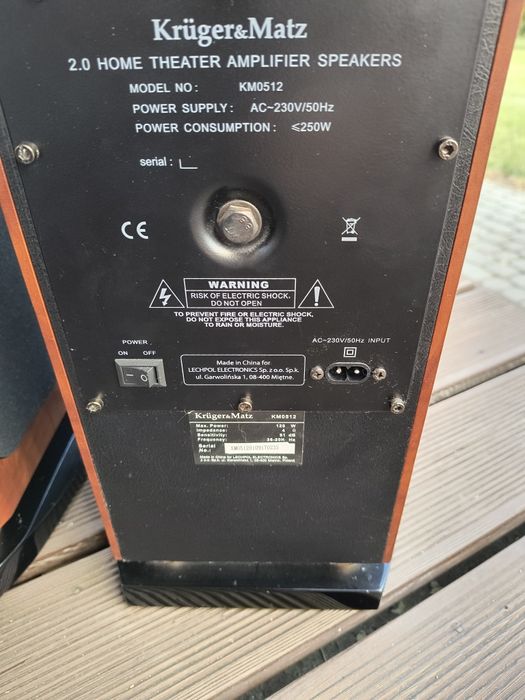Aktywne kolumny głośnikowe Passion 2.0 KM0512, Kruger&Matz