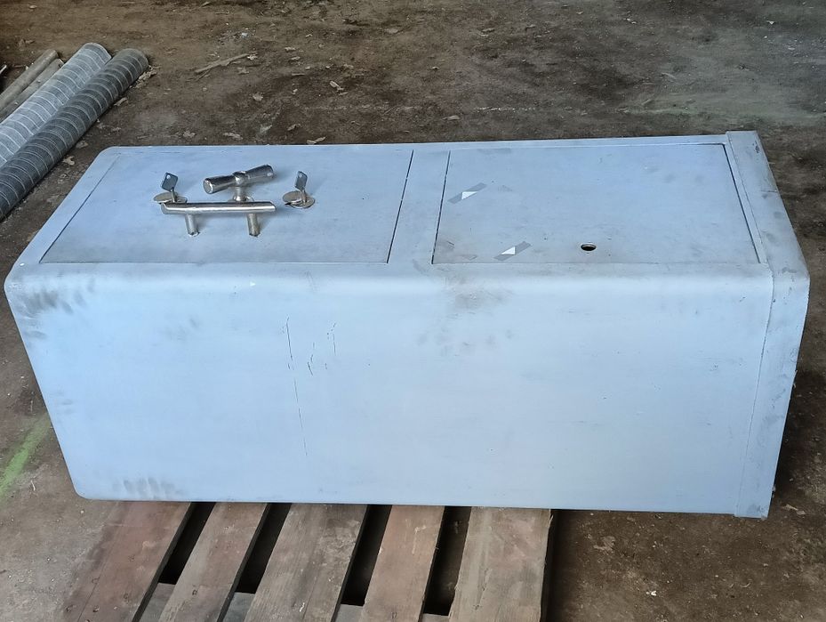 Kasa szafa pancerna sejf PRL ciężki betonowy
