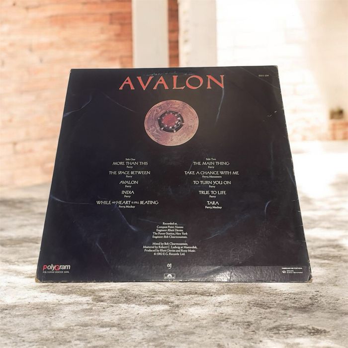 Disco Vinil Roxy Music – Avalon (LP Original, 1982)