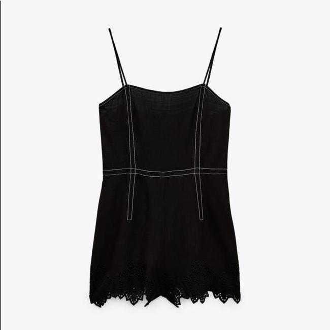 ZARA azurowy boho zip bawelna lato szorty S