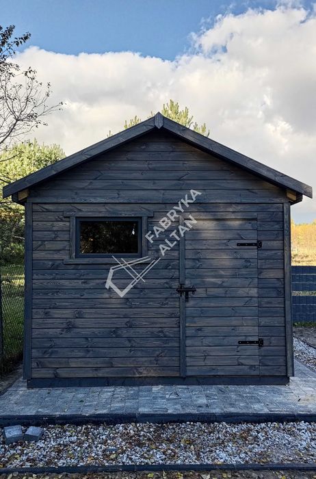 Domek narzędziowy, 3x4, drewniany, domki, szkieletowy, IVORY