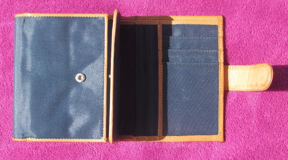 Carteira porta-moedas de bolso unisexo da Benetton