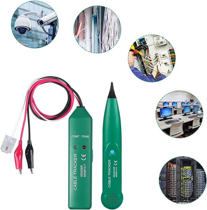 MS6812 tracker kablowy, profesjonalny tester kabli,