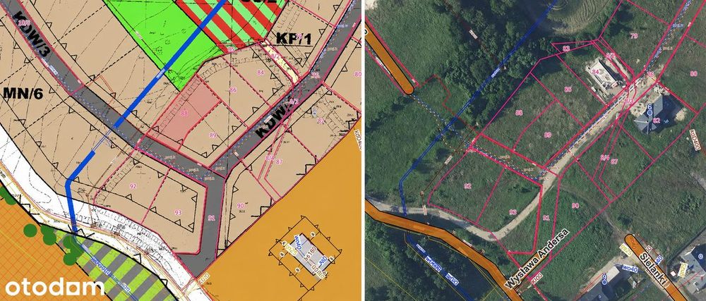 Działka Budowlana 842 M² – Jelenia Góra, Cieplice – Mpzp Mn 5 - Widok 2