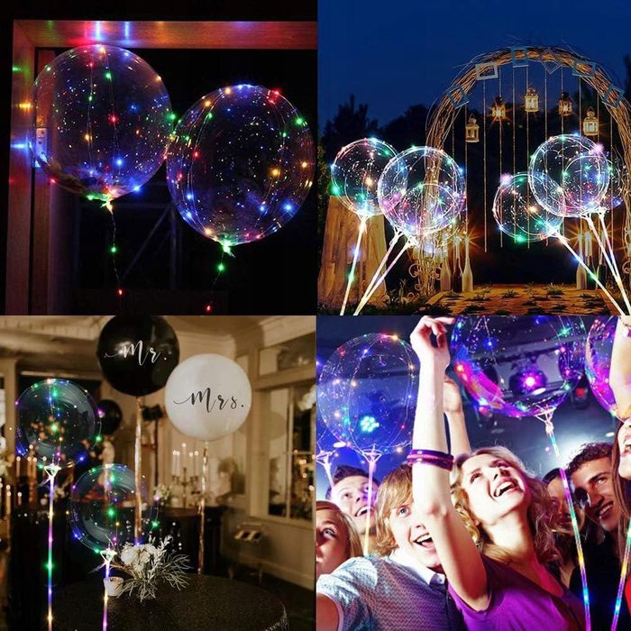 Świecące balony LED