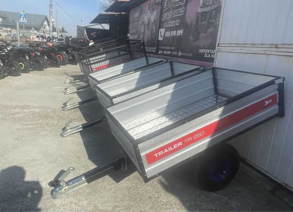 Przyczepka Trailer Tr 250! Do Quada, Traktorka, kosiarki! *RATY*