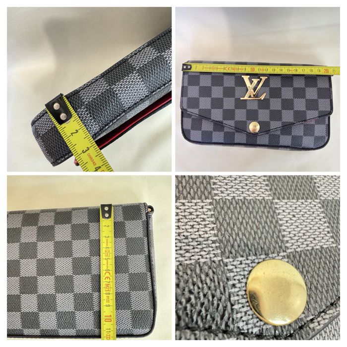 Стійка та стильна сумка крос-боді LV Félicie Style (з картхолдером та гаманцем)