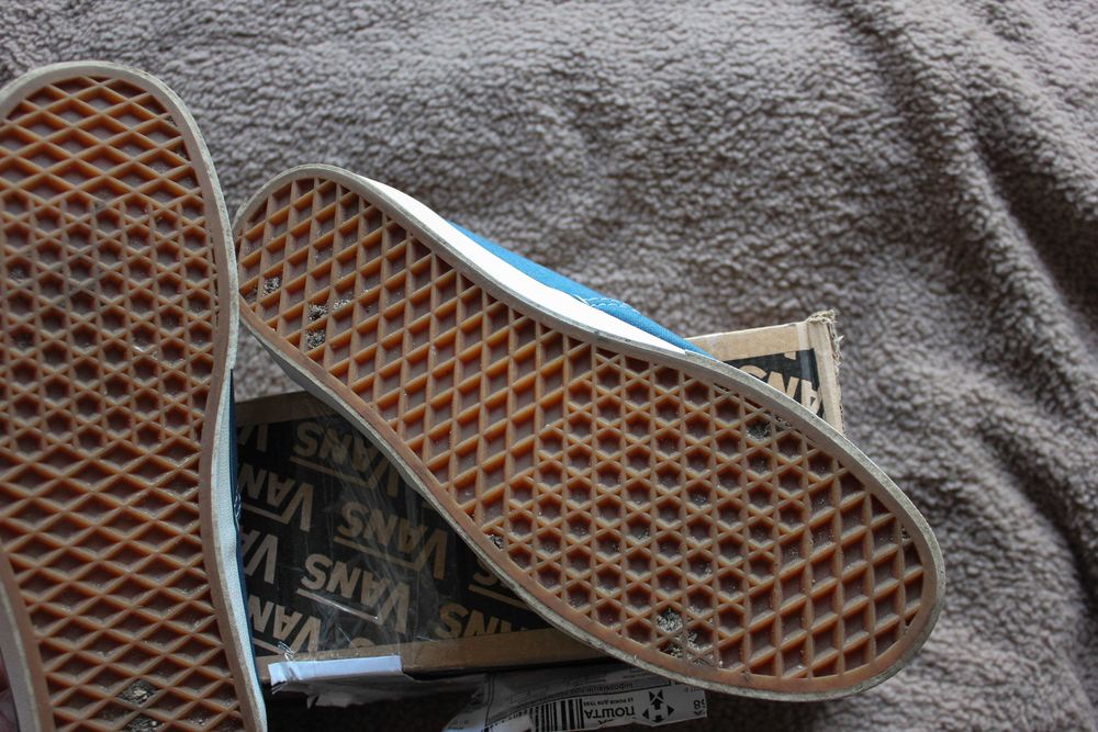 Кеди Vans authentic блакитні US 8.5