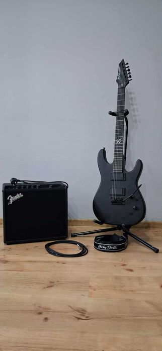 Gitara elektryczna HARLEY BENTON HWY 25 BKS PROGRESSIVE + wzmacniacz