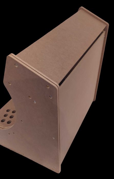 Bartop Arcade do złożenia 22" MDF 16mm automat retro MAME diy obudowa