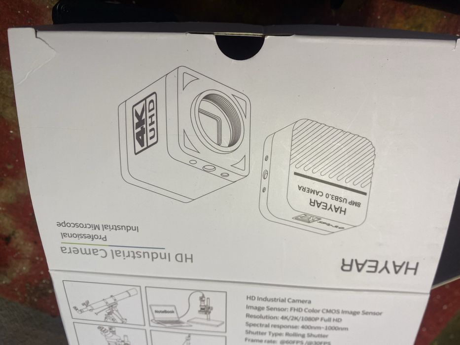 Industrial camera hdk4  telescopio