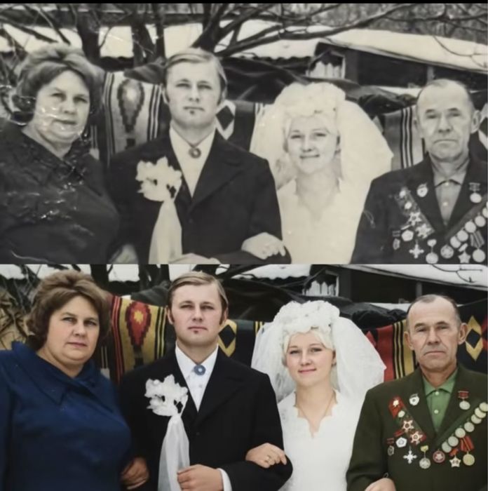 Оживляю фото, реставрую та фарбую. Різдвяні привітання від Санти