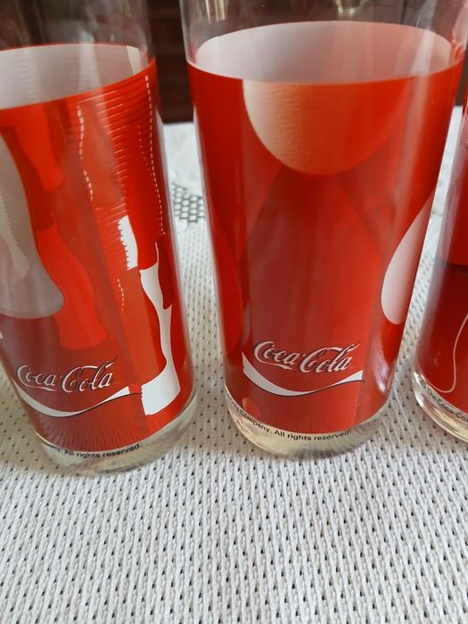 Kolekcjonerskie szklanki ,,Coca-Cola ".6 szt.