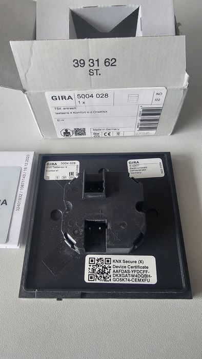 Gira 5004 0288 Przyciskowy włacznik knx