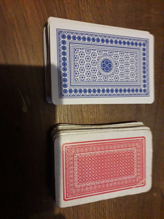 dwie talie kart zestaw