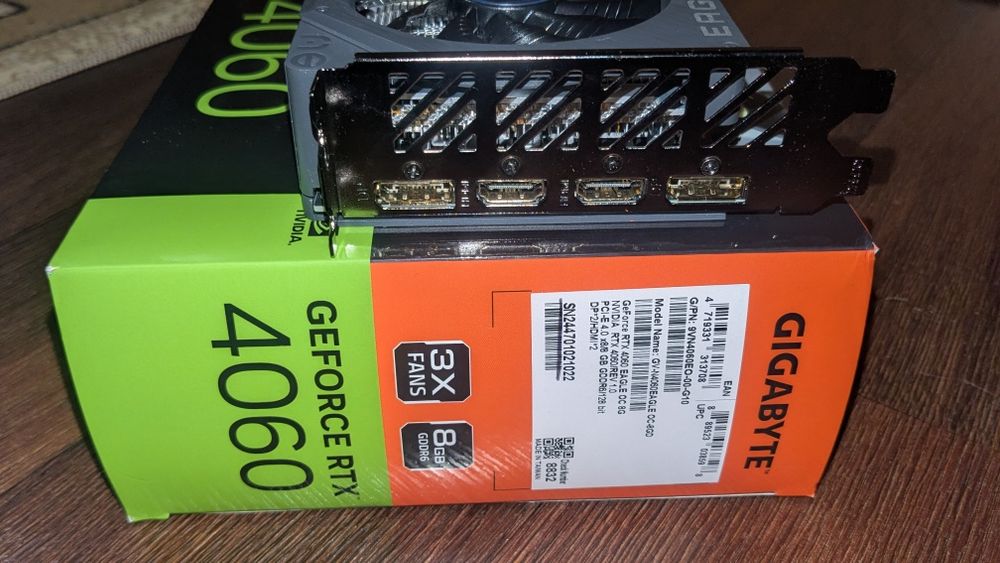 Продам видео карту GeForce RTX 4060 Egle