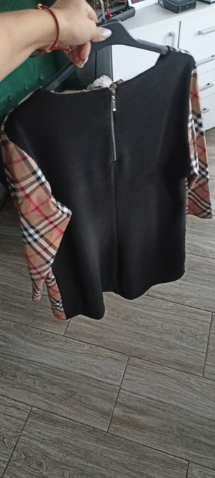 Cudna sukienka r46 kratka burberry