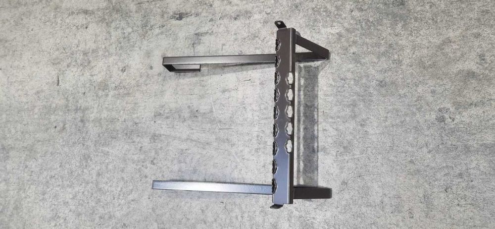 STOPIEŃ KOMINIARSKI do dachówek RAL 8019 KOMPLET Dachówka Komin DACH