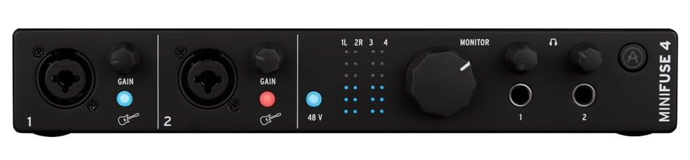 Arturia MiniFuse 4 BK – interfejs audio USB