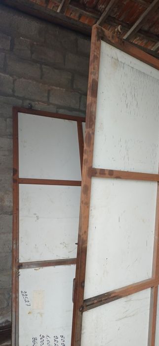 Porta Metalica de Correr duas Folhass