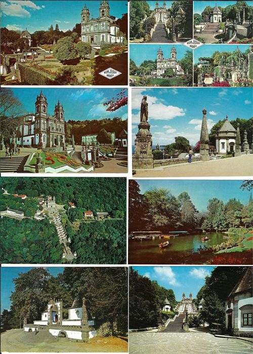 Braga - BOM JESUS - 22 Postais nao Escritos