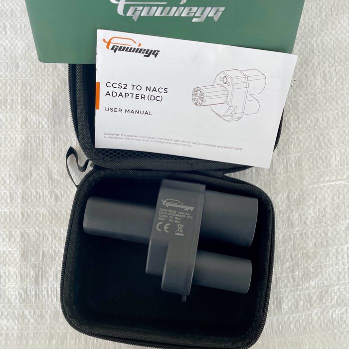 Остання ревізія!! Guwieyg Перехідник CCS2 для Tesla до 250 кВт