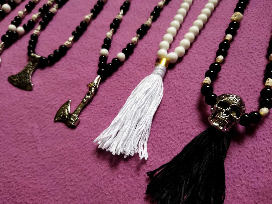 Четки переборные из камня агата