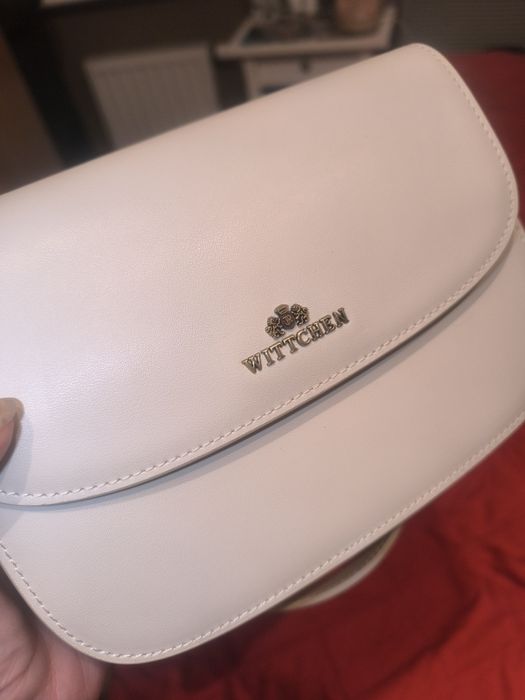 Mała torebka damska crossbody listonoszka skórzana Wittchen