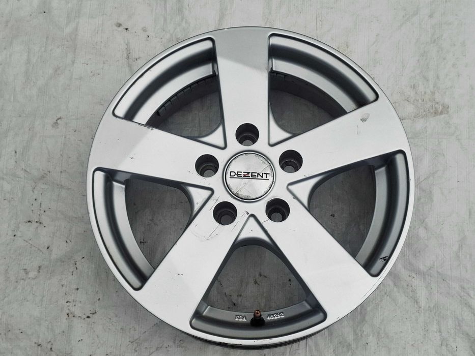 alu felga aluminiowa vw golf touran caddy skoda octavia seat toledo altea leon audi a3 dezent 49292 15 cali et 43 5x112