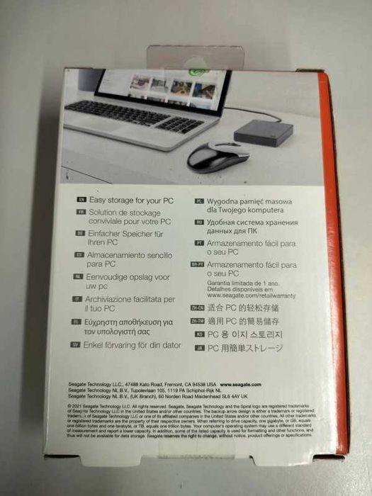 Disco Externo 2.5" Seagate Basic Portable 5TB USB 3.0 Preto63825784880385121