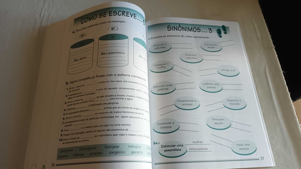 Livro "Jogos de Língua Portuguesa  8"