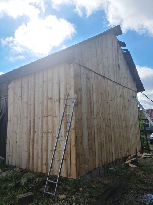 Stodola, stodoły darmowa rozbiórka, obicia stodół, skup starego drewna