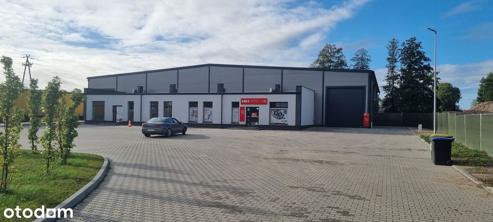 Hala Magazynowa, biuro, socjal