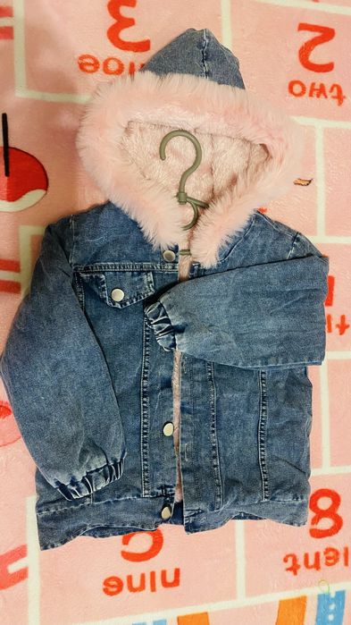 Куртка джинсова утеплена