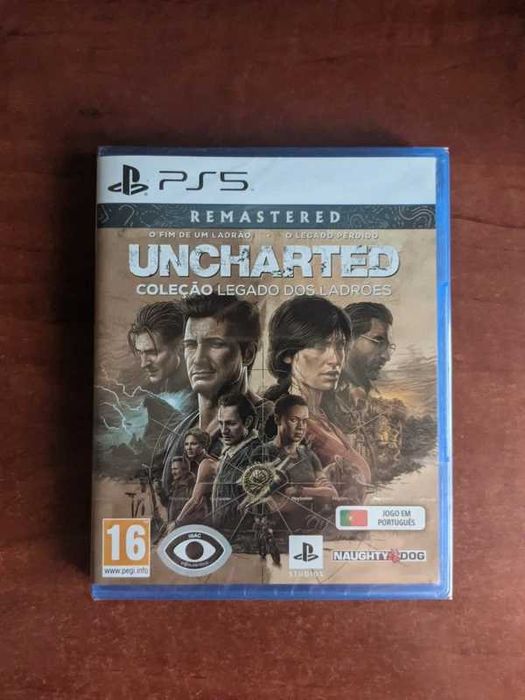Uncharted Coleção Legado dos Ladrões para PS5