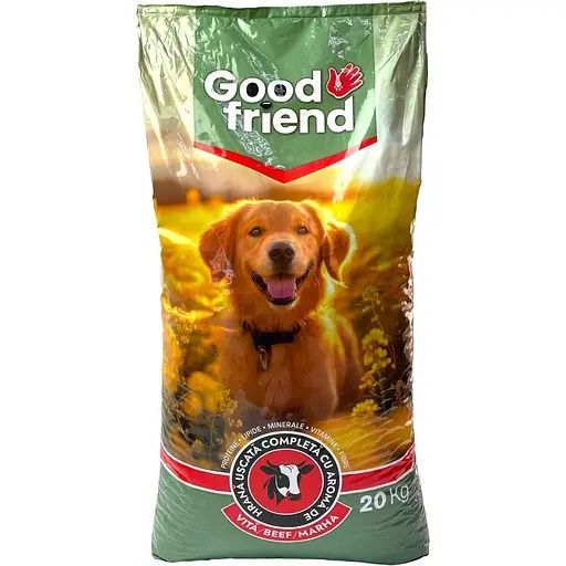 Сухий корм для собак Good Friend 20 кг / Смак: Яловичина !