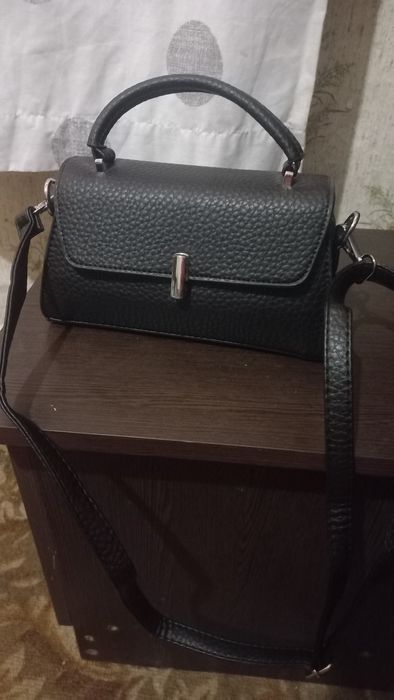 Сумка+кошелек кожа