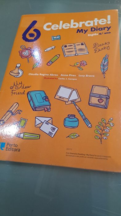 Manual escolar aluno e caderno ingles 6 ano celebrate aluno